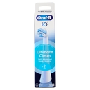 Oral-B iO Testine Ricambio Ultimate Clean Bianche Spazzolino Elettrico Denti Ricaricabile, 2 Refills